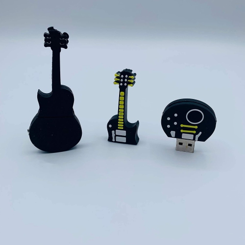 Cute cartoon musical note instrument universal USB 2.0 flash drive - plug and play, no installation required, strong compatibility - lightweight and