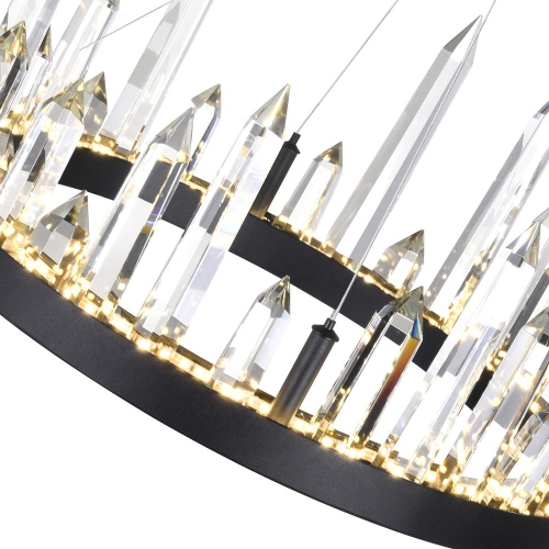 Juliette LED Chandelier With Black Finish | Best Buy Canada