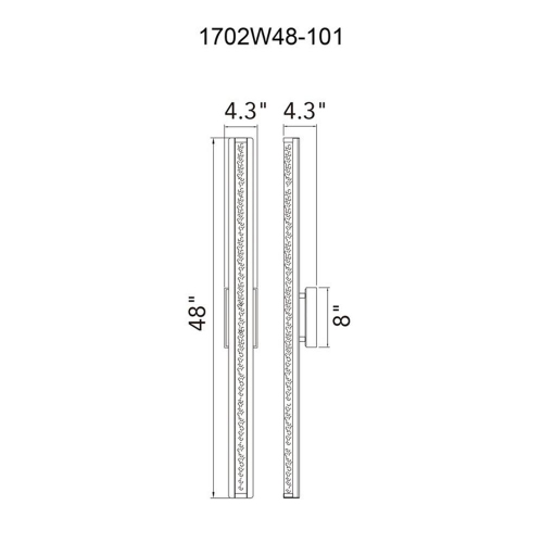 Applique murale d'extérieur LED intégrée, noir, Fidji