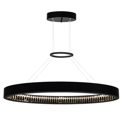 CWI LIGHTING CANADA  Rosalina Led Chandelier With Matte Finish In Black