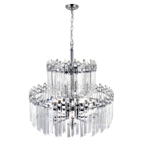 Henrietta 12 Light Chandelier With Chrome Finish