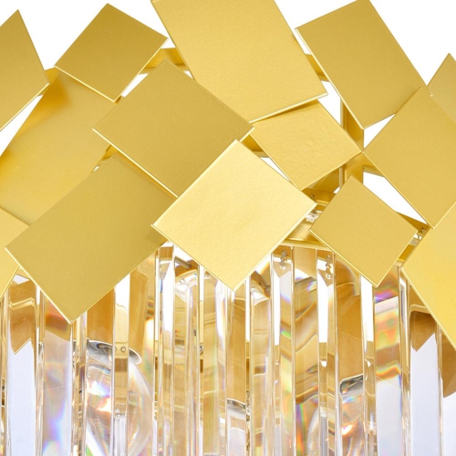 Panache 10 Light Down Chandelier With Medallion Gold Finish