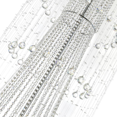 Hallway 32 Light Flush Mount With Chrome Finish