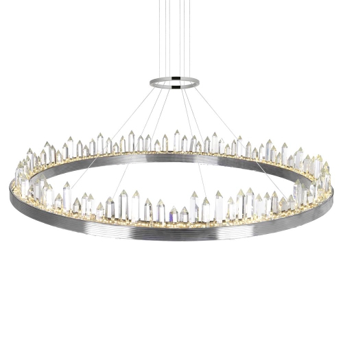 Agassiz LED Chandelier With Polished Nickel Finish