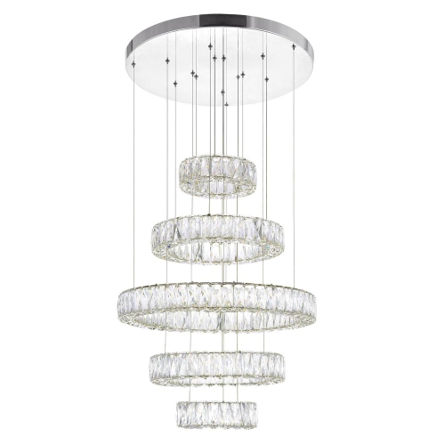 CWI LIGHTING CANADA  Madeline Led Chandelier With Chrome Finish