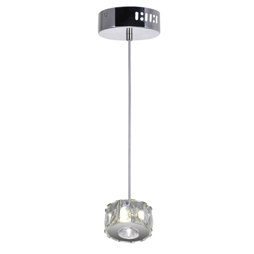 Milan LED Mini Pendant With Chrome Finish