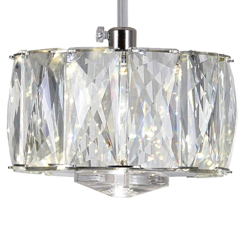 Milan LED Mini Pendant With Chrome Finish