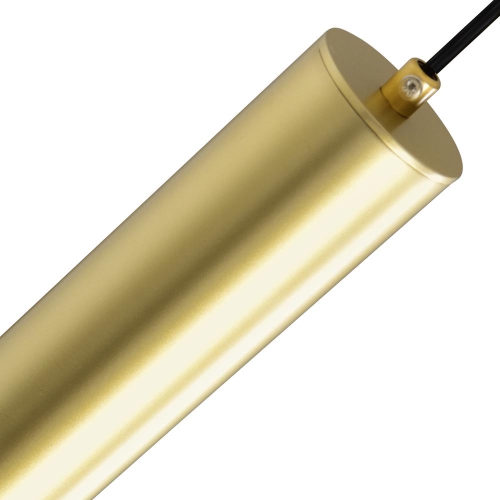 Lena LED Integrated Mini Pendant With Satin Gold Finish