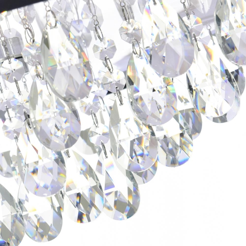 CWI LIGHTING CANADA  Dash 4 Light Drum Shade Chandelier With Chrome Finish