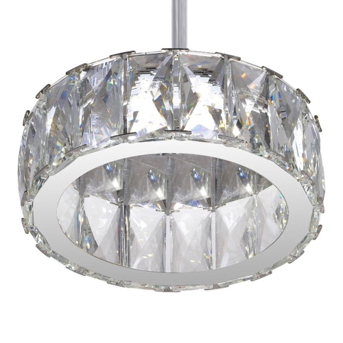 Milan LED Mini Pendant With Chrome Finish