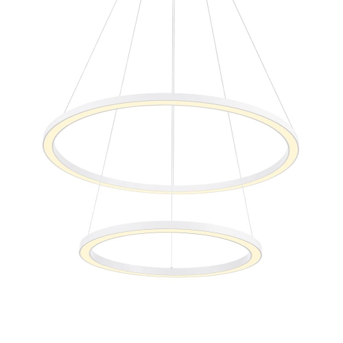 Chalice LED Chandelier With White Finish