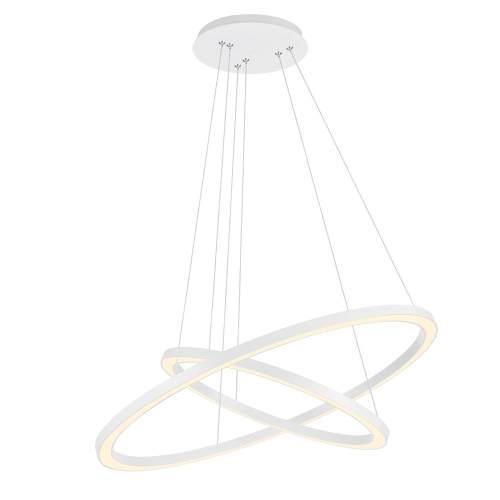 Chalice LED Chandelier With White Finish