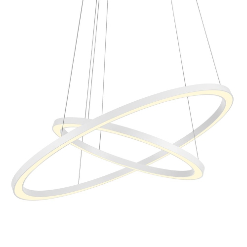 Chalice LED Chandelier With White Finish