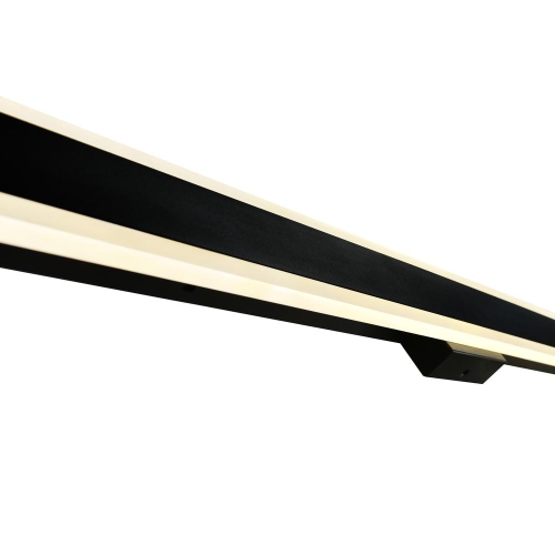 Applique murale extérieure Malibu LED intégrée, noir