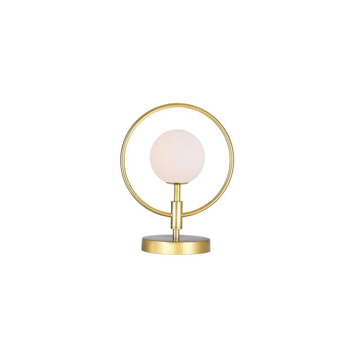 Celeste 1 Light Lamp With Medallion Gold Finish