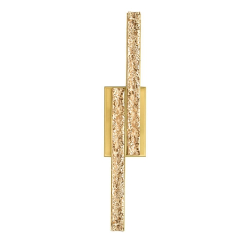 Stagger Integrated LED Brass Vanity Light