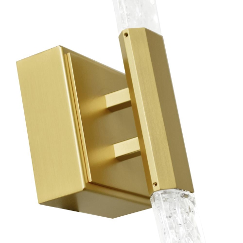 Greta Integrated LED Brass Vanity Light