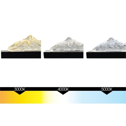 Himalayas Integrated LED Black Vanity Light