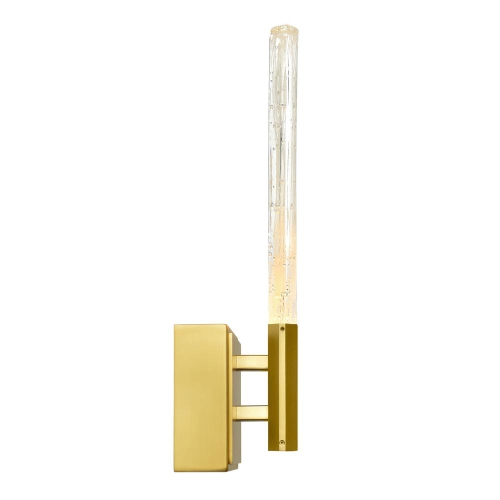 Greta Integrated LED Brass Wall Light
