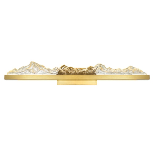 CWI LIGHTING CANADA  Himalayas Integrated Led Brass Vanity Light