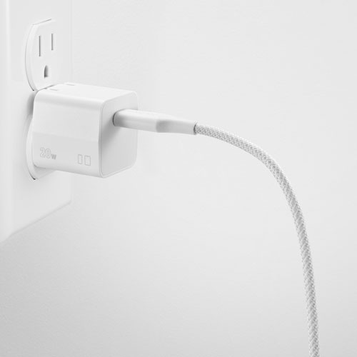 Insignia 20W USB-C Wall Charger Kit - White - Only at Best Buy