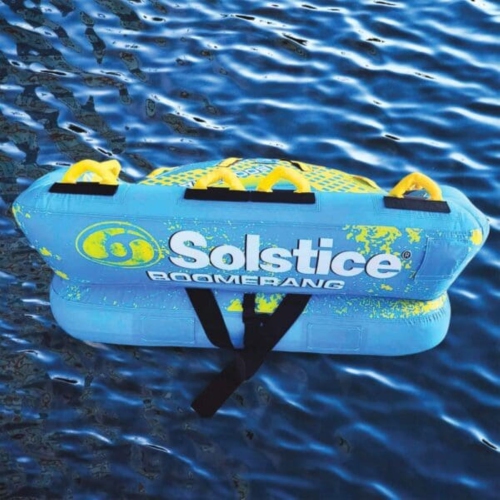 Inflatable Boomerang 2-Person Towable Water Raft - 64" - Blue