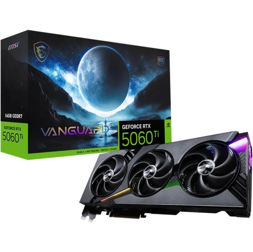 MSI Gaming RTX 5060 Ti 16G Vanguard SOC Graphics Card