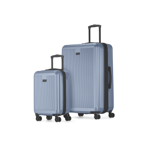 Bugatti - Singapore 2 Piece Hardside Luggage Set with Expansion - Blue