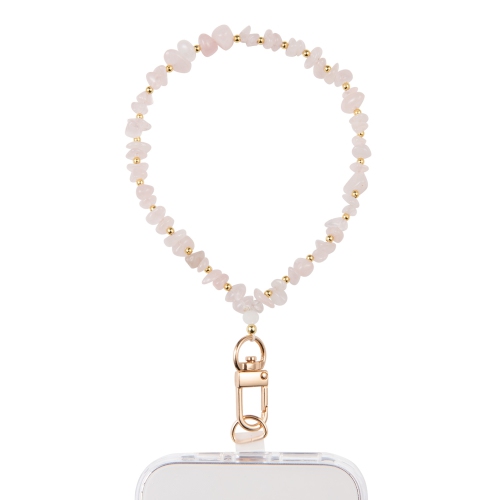 ARTIKL  Gemstone Beads Wristlet Phone Strap - In Pink