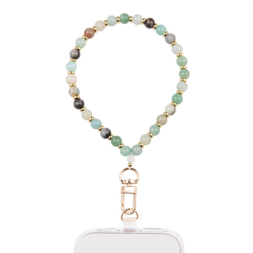 ARTIKL  Crystal Beads Wristlet Phone Strap - Seafoam In Multicolor