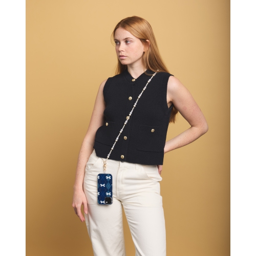 Artikl Pearl & Gold Crossbody Phone Strap