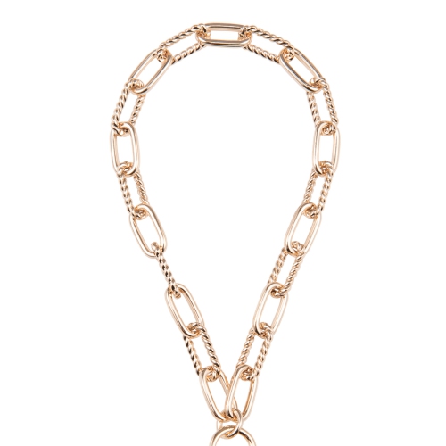 Artikl Paper Clip Chain Wristlet Phone Strap - Gold