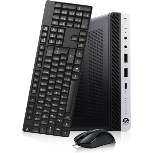 HP EliteDesk G4 Mini Desktop - AMD Ryzen 5 PRO 2400GE, 16GB Memory, 256GB SSD, Win 11 + Radeon RX Vega 11 by HP - Refurbished condition - Image 3