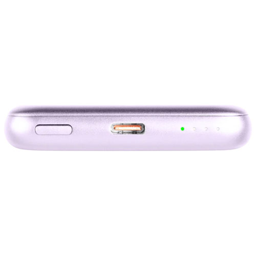 LOGiiX Piston Power 10000 mAh USB-C Power Bank - Lavender