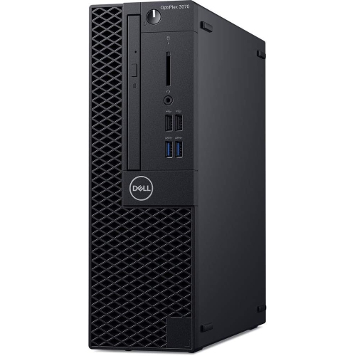 Dell OptiPlex 3070 SFF, Intel hexa Core i5-9500 jusqu'à 4,4&nbsp;GHz, 16&nbsp;Go RAM, SSD 512&nbsp;Go, Win 11 Pro, anglais/espagnol/français