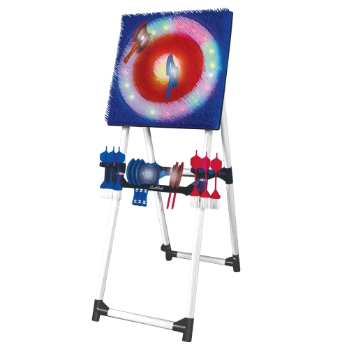 Image 1 of 7.. Eastpoint Light-Up Axe Throw Set with Throwing Darts