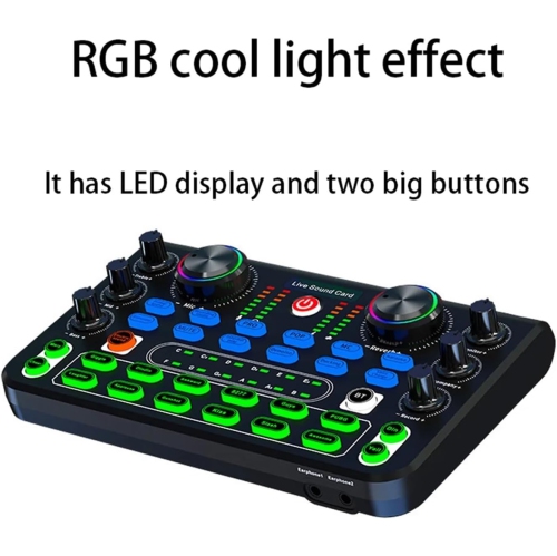 DJ Audio Mixer X60 Sound Card English Version Professional Sound Cards Audio Mixer For Broadcast KTV Singing Live Sound Mixers