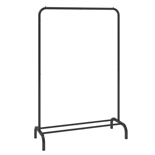 VEVOR  Clothes Rack, Heavy Duty Clothing Garment Rack With Hanging Rod And Bottom Storage Area, Clothing Rack for Bedroom Guest Room