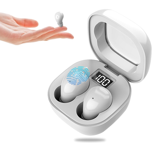 Mini Wireless Bluetooth Headphones,Invisible In-Ear Sleeping Earbuds,Mini Sleep Earphones for Side Sleepers