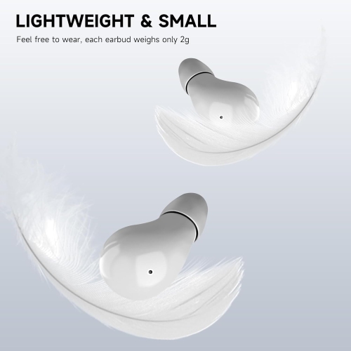 Mini Wireless Bluetooth Headphones,Invisible In-Ear Sleeping Earbuds,Mini Sleep Earphones for Side Sleepers