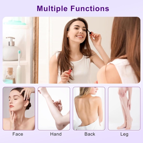 Ice Roller for Face and Eyes,Multi-Functional Facial Skin Care Tools with 2 in 1 Face Roller,Massager Roller Tools,Self Care Gifts for Men Women