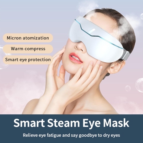 Eyes Steam Therapy Mask,Steam Eyes Mask for Dry Eyes Relief,2 Levels Adjustable Eye Steamer,Smart Hot & Cold Steam Eye Mask for Dark Circles Puffiness