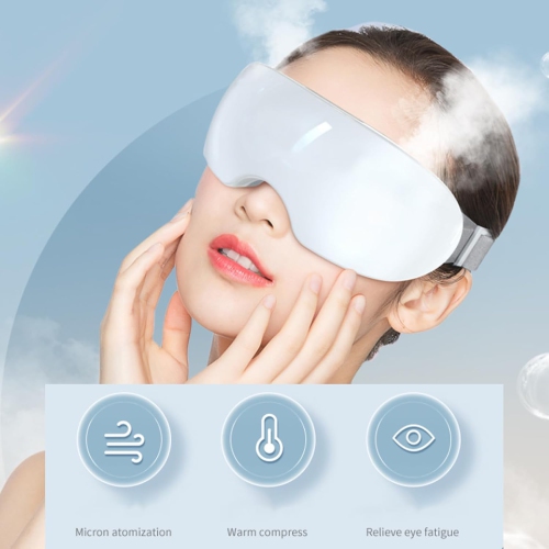 Steam Therapy Eye Mask,2 Levels Adjustable Eye Steamer for Dry Eye,Smart Hot & Cold Steam Eyes Mask for Dark Circles Puffiness Relaxation