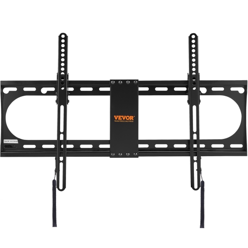 VEVOR Universal TV Wall Mount, Low Profile TV Mount Fits for Most 37-70 inch TVs, Tilt Wall Mount TV Brackets, Max VESA 600x400mm, Holds up to 132 lbs