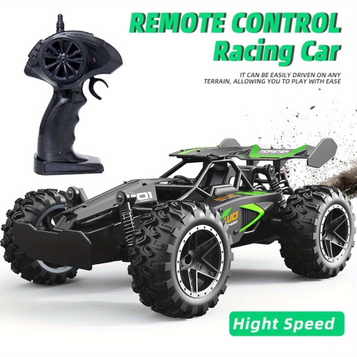 Remote Control Off-Road Car, Entry-Level High-Speed Car, Rechargeable RC Remote Control Toy Car, Gift for Boys and Girls