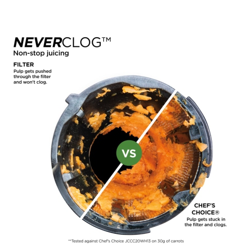 Refurbished - Ninja NEVERCLOG™ Cold Press Juicer JC155