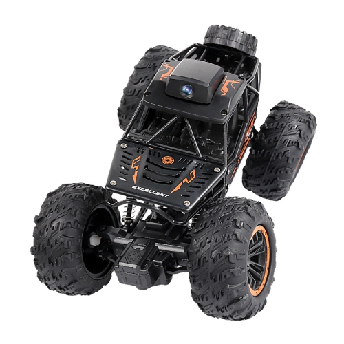 RC Car, 1:18 Remote Control Car with Camera, High Speed Alloy Off Road Truck Fast Racing Vehicle Electric Hobby Toy Car Gift for Boys Kids Teens