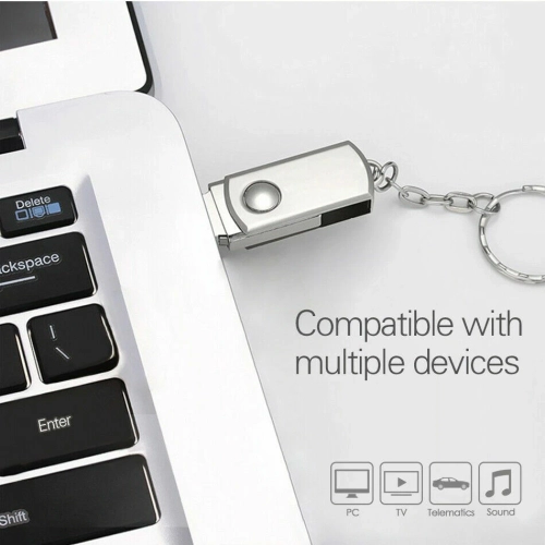Mobile phone computer car USB flash drive, high-speed 3.0 interface, personalized creative gift USB flash drive, cute cartoon metal USB flash drive,
