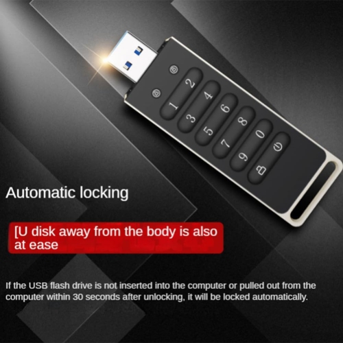 Secure USB 3.0 Flash Drive AES-256 Encrypted USB Drive Digital Encrypted USB Drive – Hardware-level security, compact, durable and portable