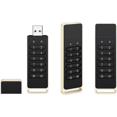 Secure USB 3.0 Flash Drive AES-256 Encrypted USB Drive Digital Encrypted USB Drive – Hardware-level security, compact, durable and portable